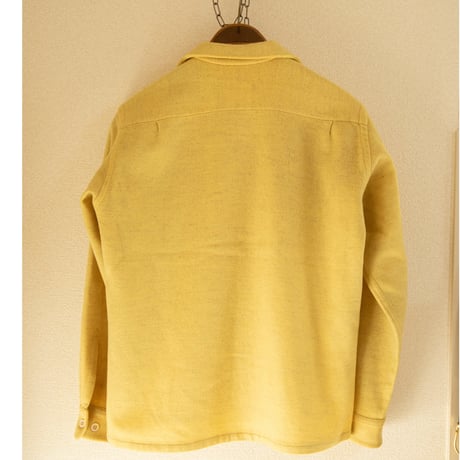 40~50's "TOWN CRAFT" Wool Long Sleeve Shrit
