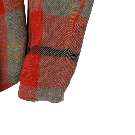 1940s–1950s Woolrich Plaid Wool Pullover Shirt