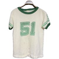 60's "MONTGOMERY WARD" Football T-Shirt