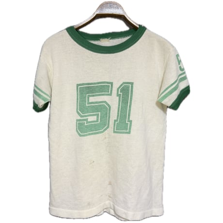 60's "MONTGOMERY WARD" Football T-Shirt