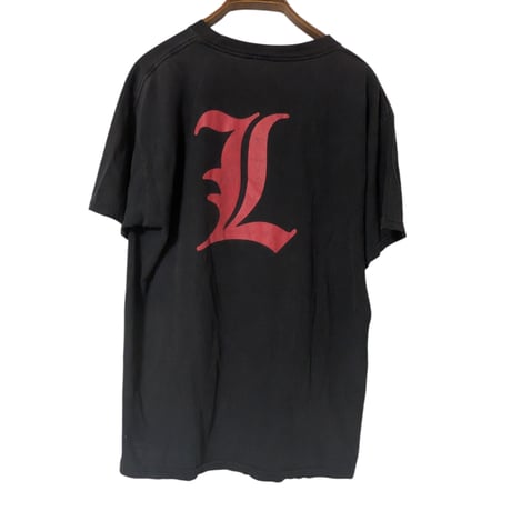 00s DEATH NOTE ”L "Print T-Shirt