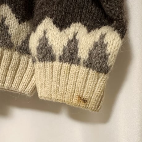 90's "LANDS' END" Nordic Knit