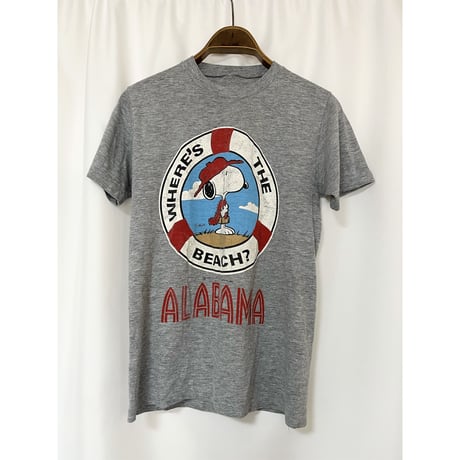 80's ”SNOOPY” ALABAMA T-shirt