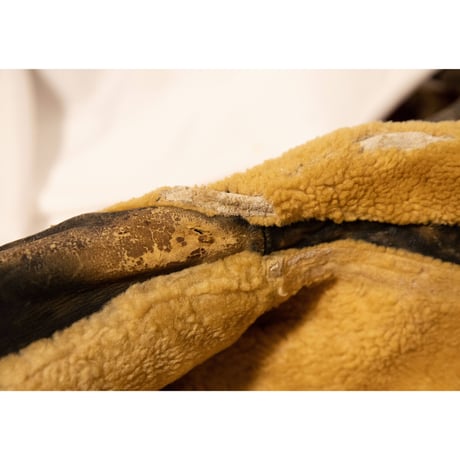 40~50's Boa Leather Car Coat