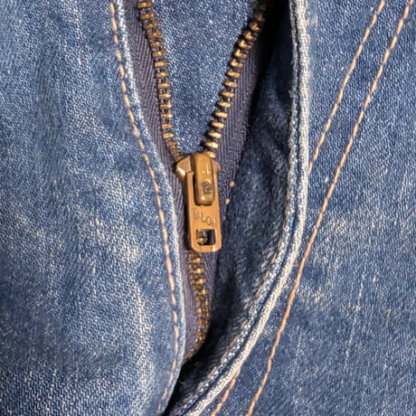 1970s CANTON Flared Denim Pants