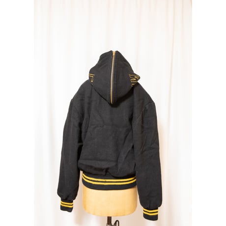 50~60's "Unknown" Hooded Stadium Jumper