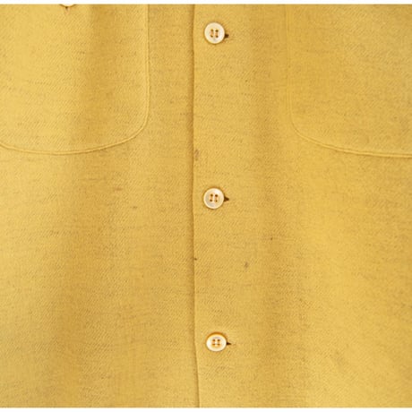 40~50's "TOWN CRAFT" Wool Long Sleeve Shrit