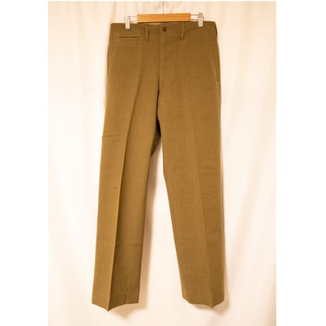 40's Dead Stock "US Military" Wool Trousers