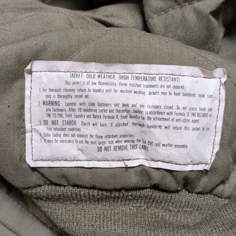 1989 US MILITARY CWU TYPE HELICREW JACKET