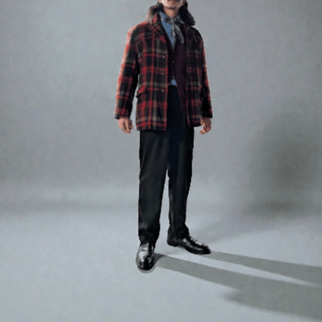 1950s Field Stream Wool Hunting Jacket