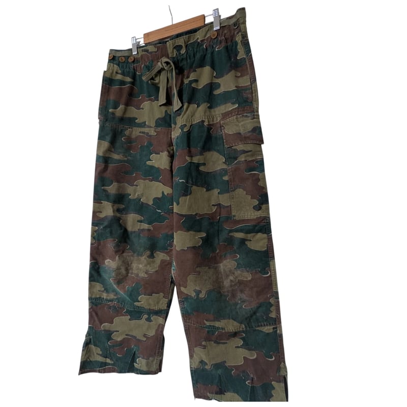 50s~60s Belgian Army Camouflage Cargo Pants | 佐