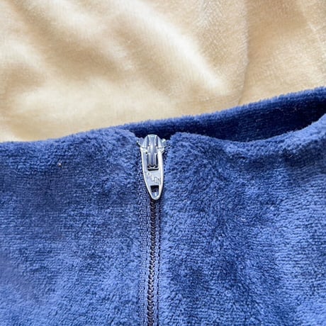 70~80's "Levis" Half Zip Velour Shirt