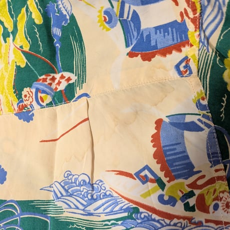 50's〜60's Andrade Japanese Pattern Hawaiian Shirt