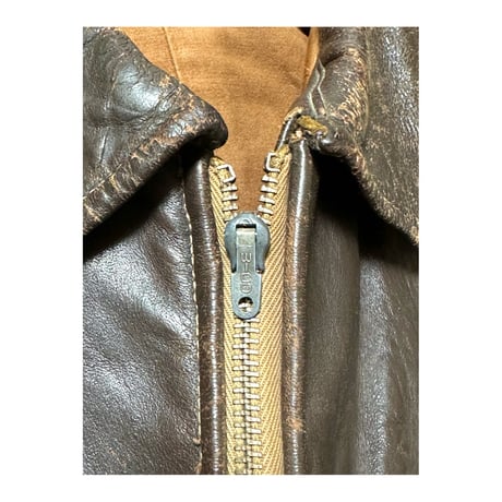 40's "Czechoslovak army" Leather Jacket