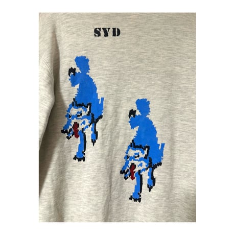 Original Item "Hand Paint" Zip Up Hoodie