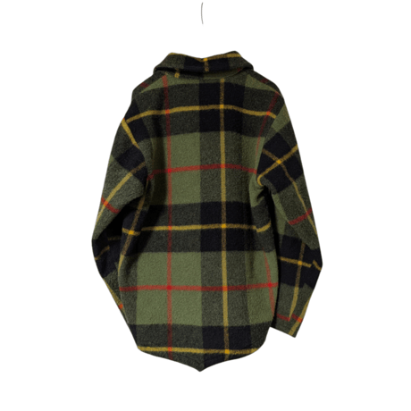 1940s–1950s Woolrich Plaid Wool Pullover Shirt
