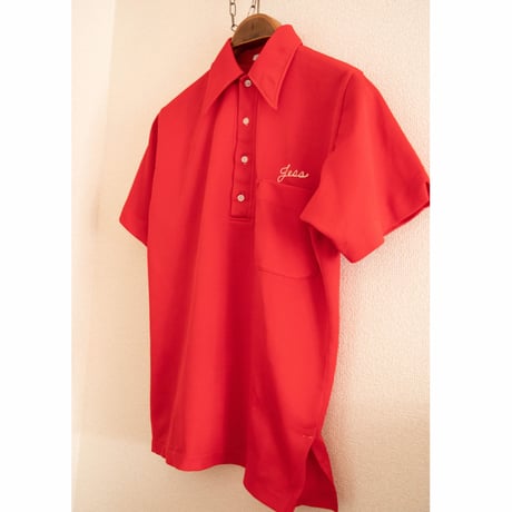 70~80's "Hilton"Bowling Short Sleeve Shirt