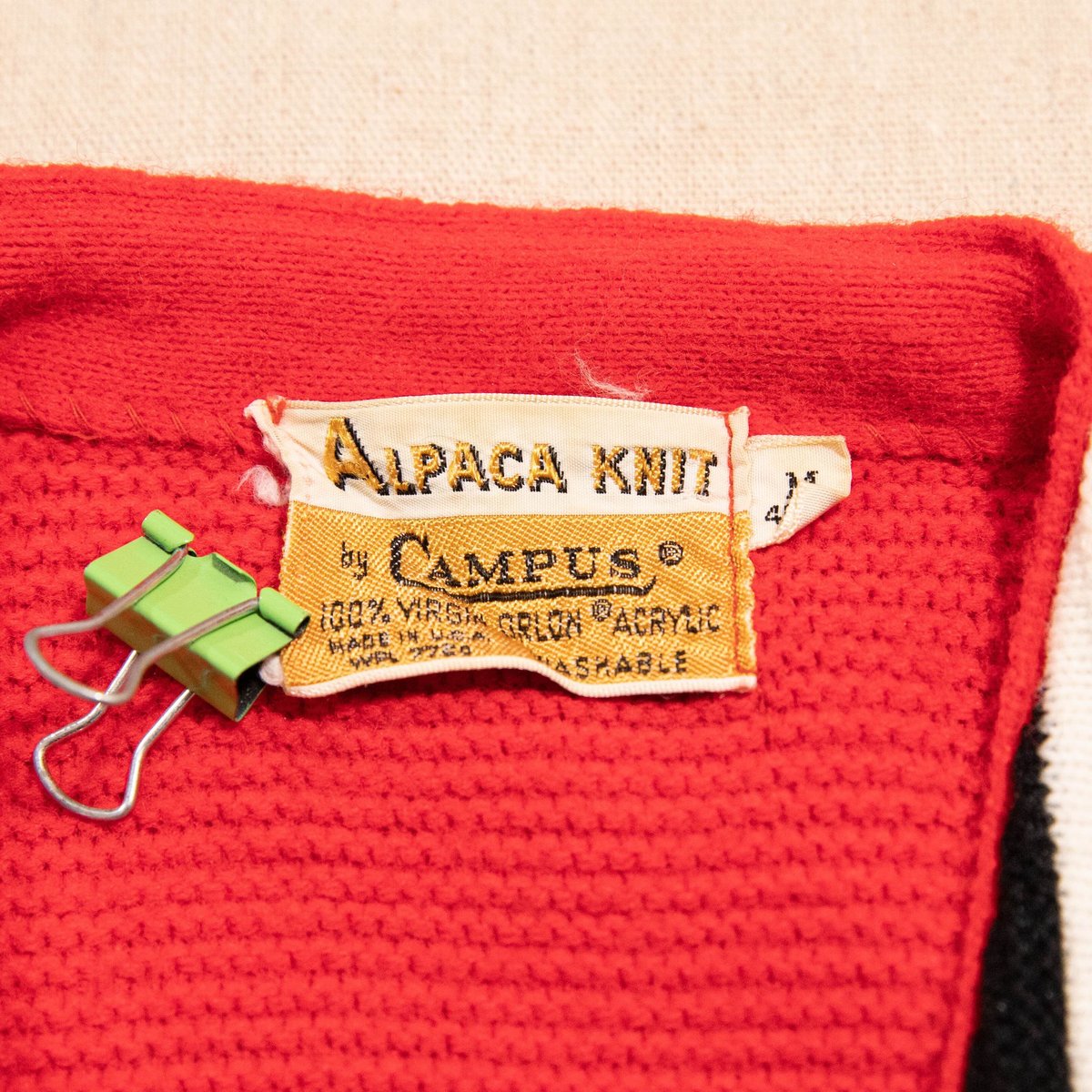 CAMPUS 60s ALPACA STITCH カーディガン ブラック 60's 