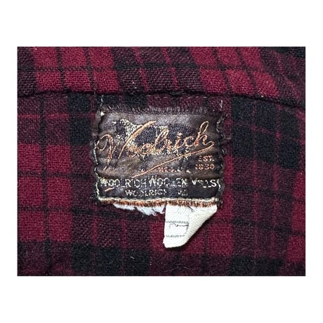 40's "Wool Rich" Wool Shirt