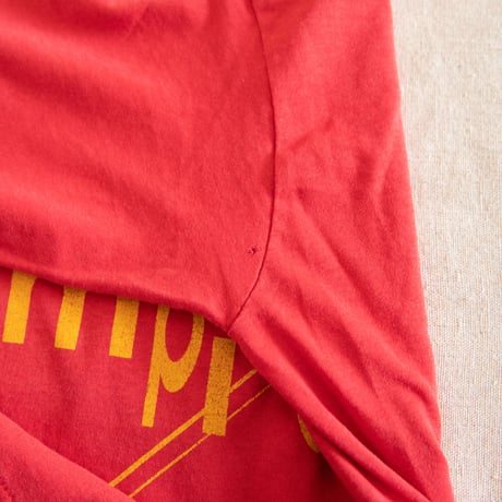 80's"Olympics"Logo Print T-Shirt