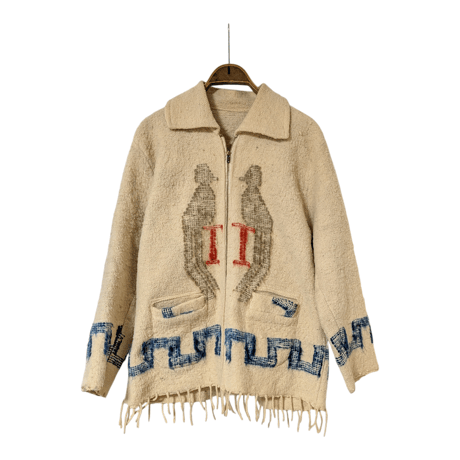 1960s Chimayo Wool Zip Jacket