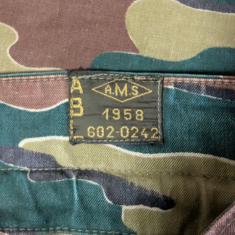 50s~60s Belgian Army Camouflage Cargo Pants