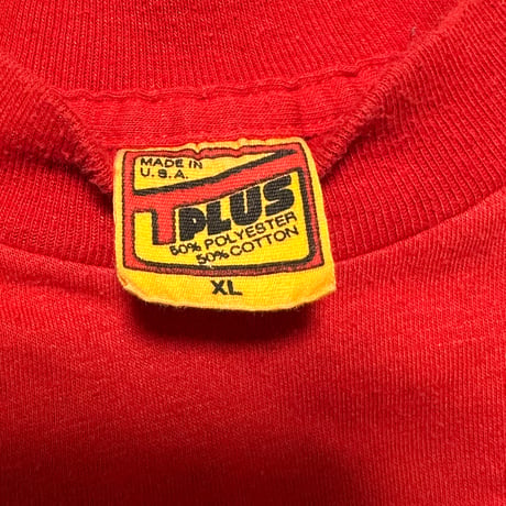 80's "T-Plus" Flocky  T-Shirt