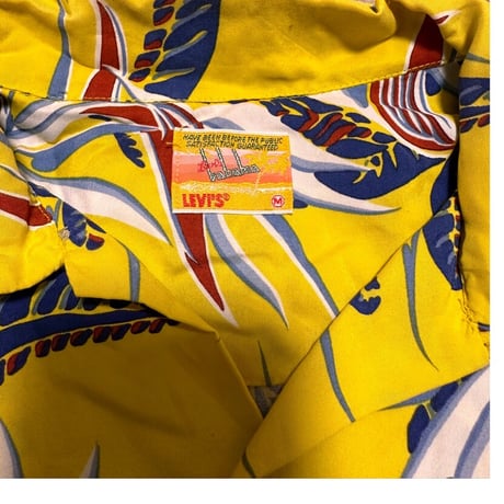 90’s “LEVIS” Aloha Shirt