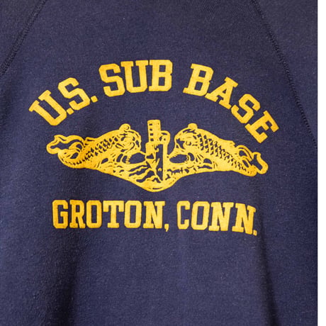 70~80's "U.S.SUB BASE" Artex Hoodie