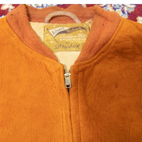 50's "Albert Richard" Suede Jacket