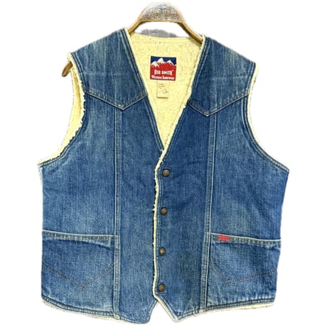 70~80's "BIG SMITH" Denim Boa Vest