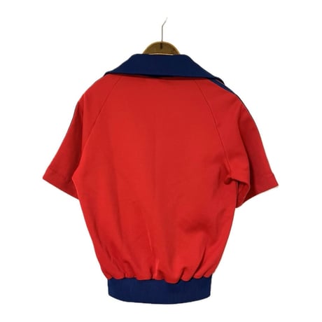80's "adidas" Short Sleeve Track Jacket