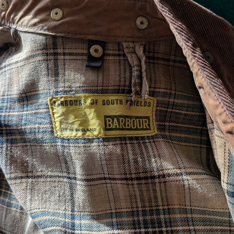 1969 Barbour Solway Zipper Jacket “Yellow Tag”