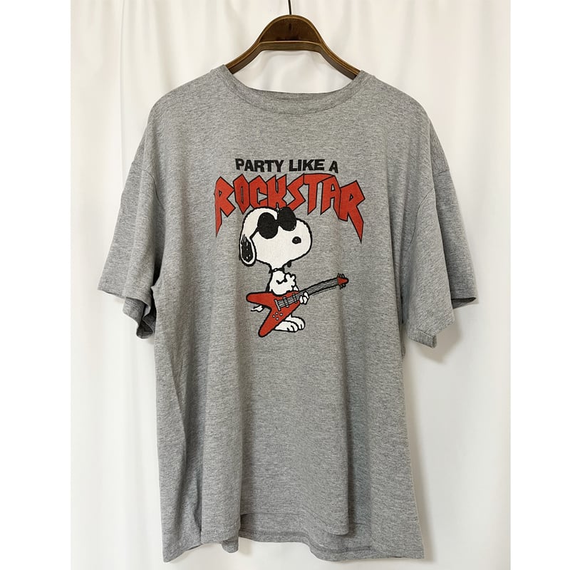 90's ”SNOOPY” ROCKSTAR T-shirt | 佐々木洋品堂