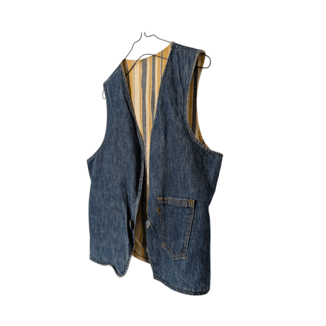 1960s–1970s Levi’s BIG E Reversible Denim Vest