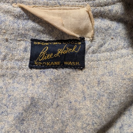 40s Buck Harvel Wool Baseball Shirt