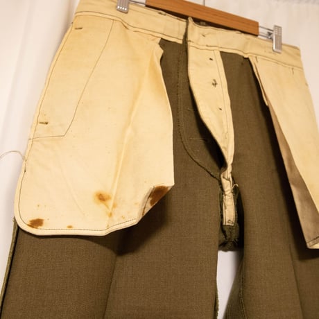 40's Dead Stock "US Military" Wool Trousers