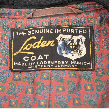 "LODENFREY" Loden Coat