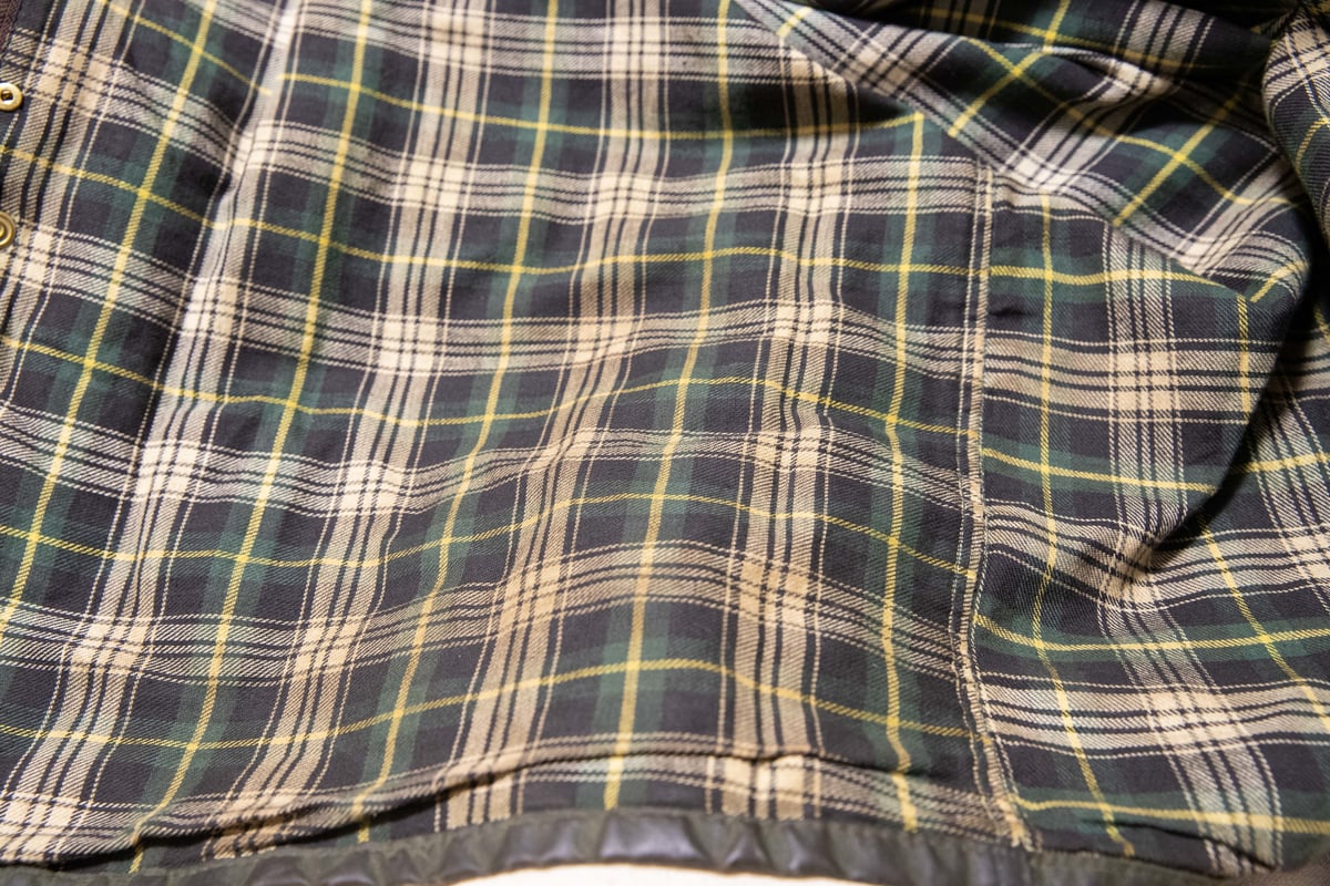 80's 2 warrant Vintage Barbour Game Fair 46in |