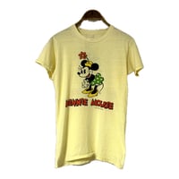 70~80's "MINNIE MOUSE" Double Sided Print T-Shirt