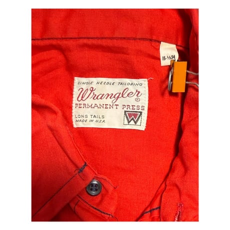 70's "Wrangler" Western Shirt