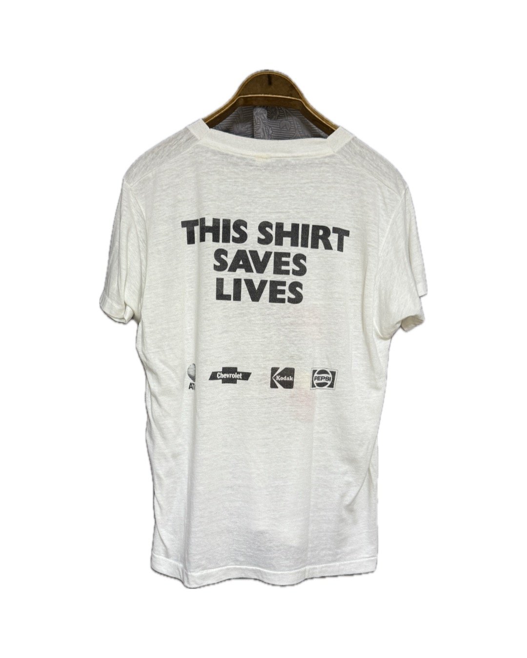 LIVE AID Tシャツ ホワイト 80's 