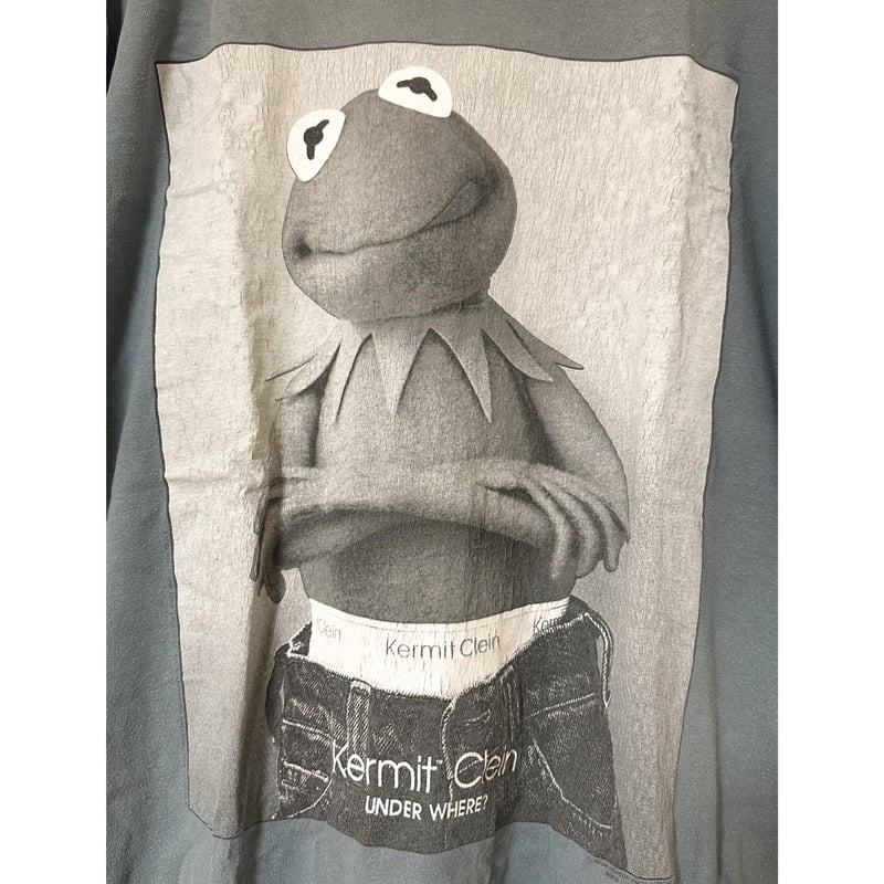 カーミット　kermit clein ヴィンテージ　tシャツ 90's USED】90'S KERMIT CLEIN T-SHIRT | KONBINI