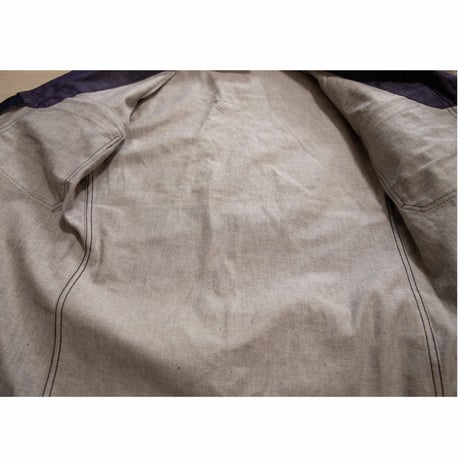 80's "French Navy" Sailor Collar Zip Up Jacket