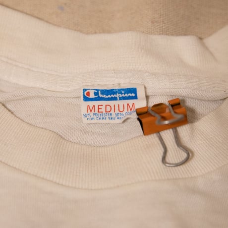 70's "Champion" Double-Sided Printing T-Shirt