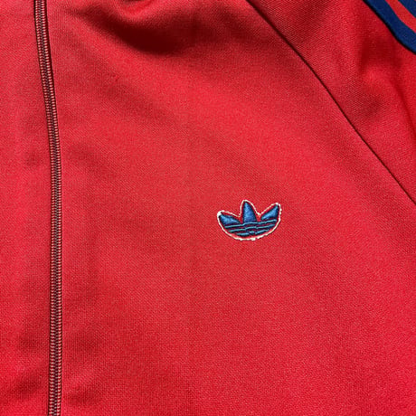 80's "adidas" Short Sleeve Track Jacket