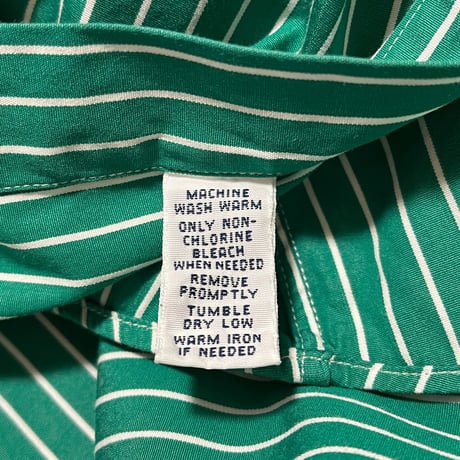 "Ralph Lauren” Stripe Button Down Shirt XL