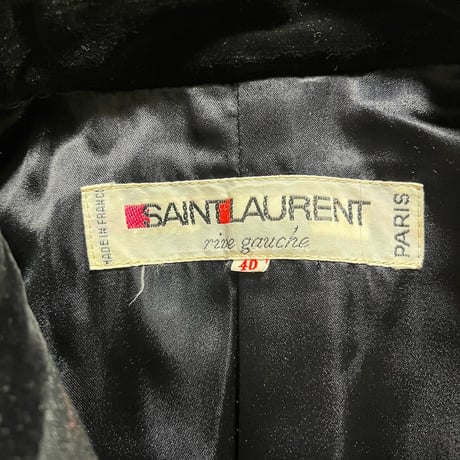 70's〜80’s ”YVES SAINT LAURENT RIVE GAUCHE” Long Coat