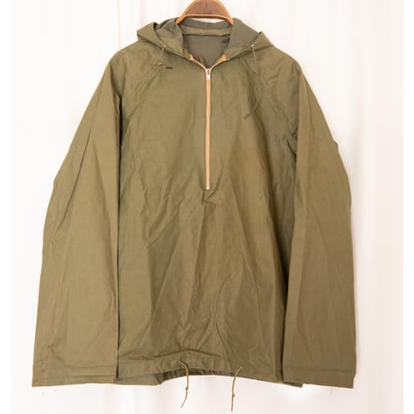 40~50's "U.S NAVY" Zip Up Rain Hoodie