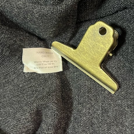 80's〜90's ”Glenhowe” Cashmere 100% V-Neck knit